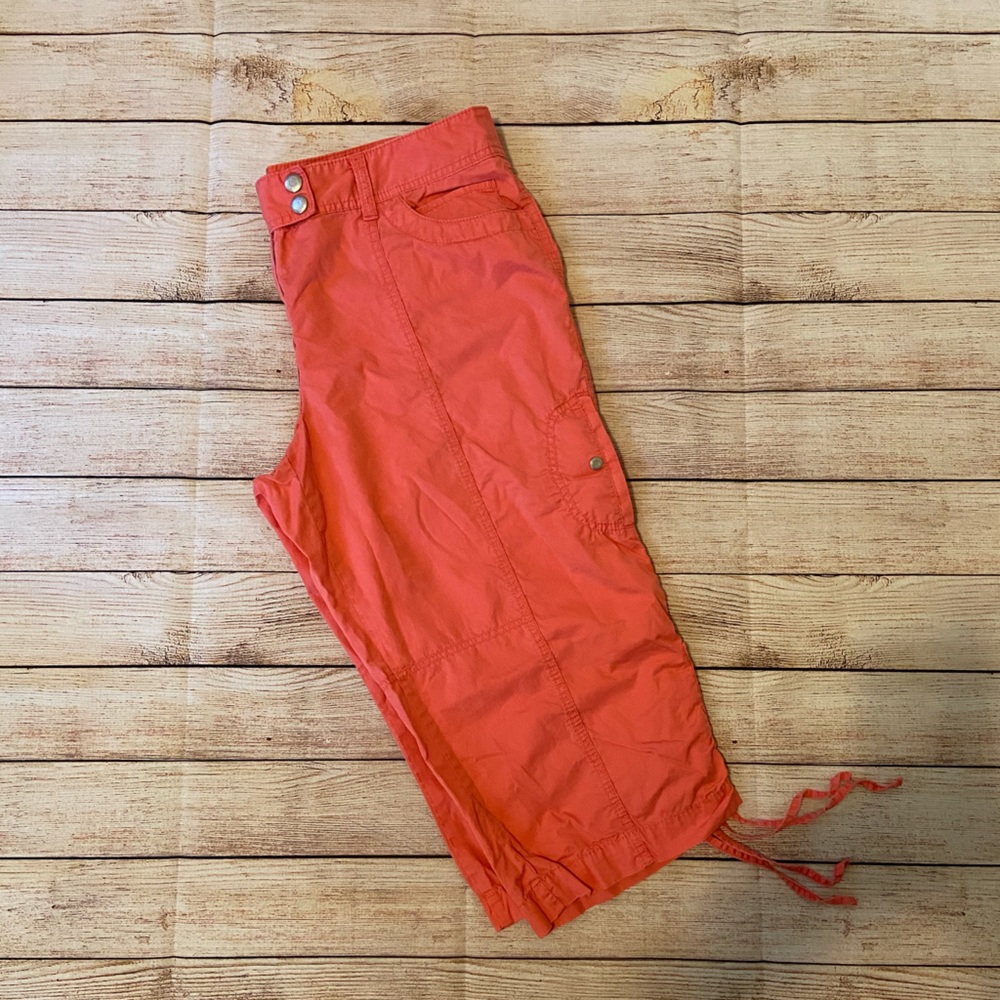 Loft Marisa Crop/Capri - size 14 Coral